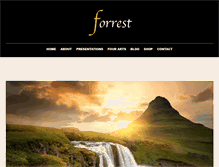 Tablet Screenshot of forrestkinney.com